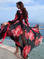 Load image into Gallery viewer, Swimsuit With Cover Up Sleeve
