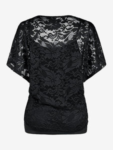 Black Blouse Set