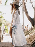 Load image into Gallery viewer, Swimsuit With Cover Up Sleeve
