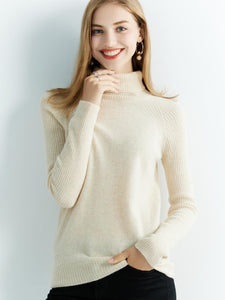100% Merino Wool Turtleneck Sweater