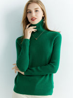 Load image into Gallery viewer, 100% Merino Wool Turtleneck Sweater
