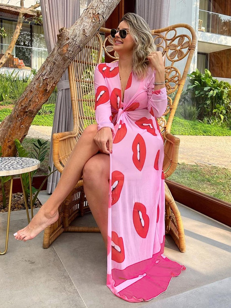 Swimsuit With Cover Up Sleeve