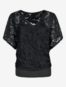 Black Blouse Set
