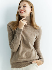 100% Merino Wool Turtleneck Sweater