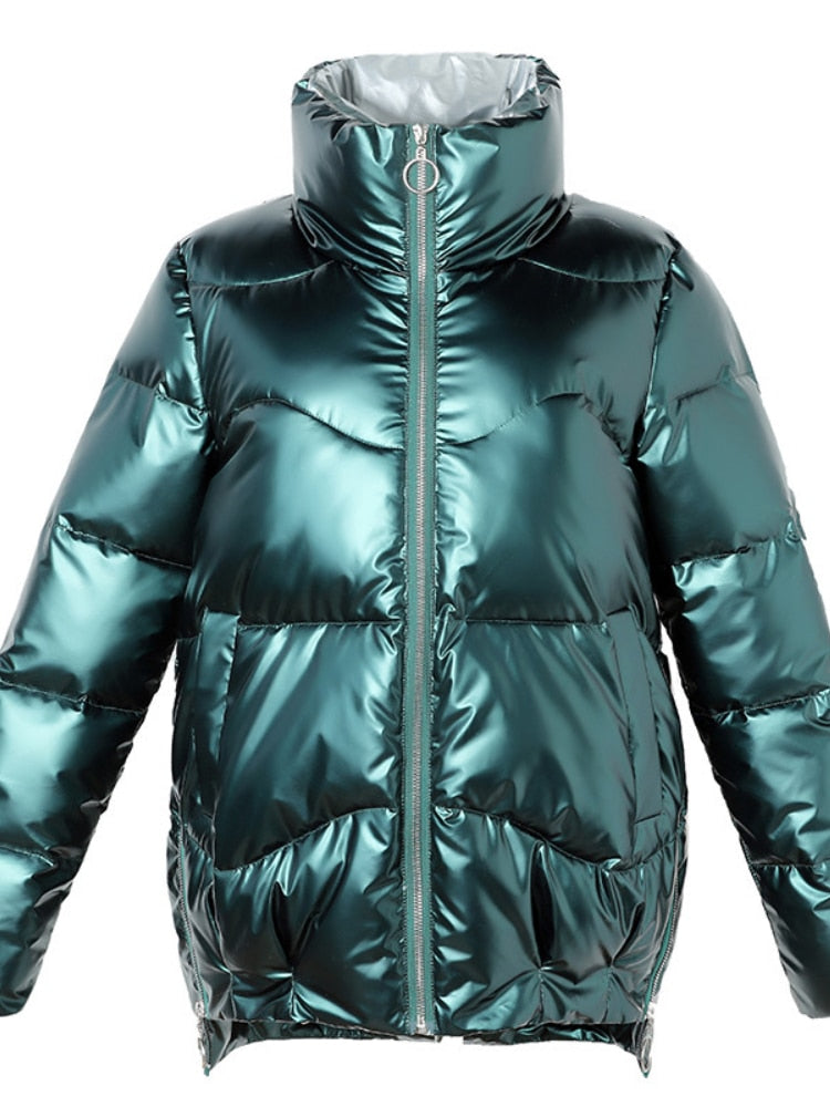 Oversized Cotton Puffer Jacket | OWNLUXE