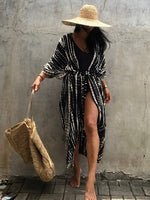 Load image into Gallery viewer, Swimsuit With Cover Up Sleeve
