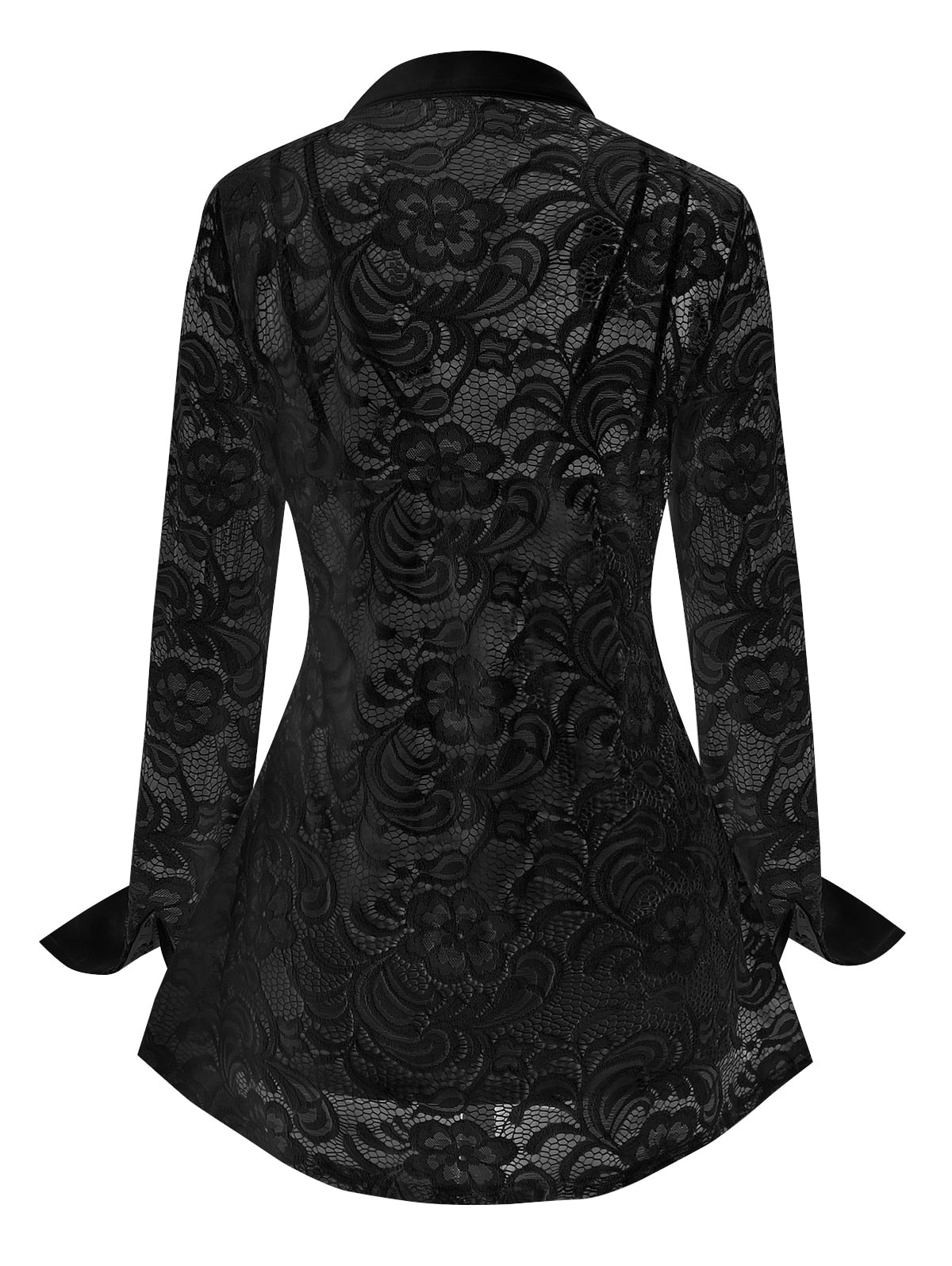 Black Blouse Set